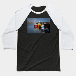 Fishing boats in harbour Baseball T-Shirt